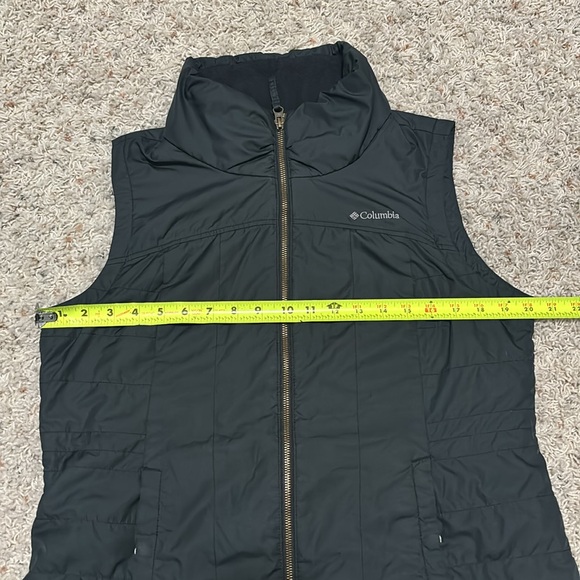 Columbia Vest Size Large Dark Grey/Black - Picture 2 of 13